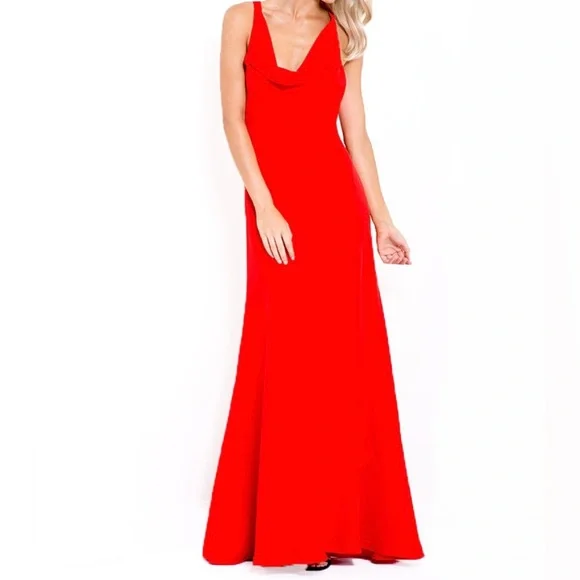 Bariano Australia Dresses | Bariano Australia Evening Gown | Color: Orange | Size: S | Pm-27483662's Closet Bariano Australia Dresses | Bariano Australia Evening Gown | Color: Orange | Size: S | Pm-27483662's Closet